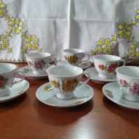Порцелан Бавария чаши за кафе чай , снимка 1 - Антикварни и старинни предмети - 40622081
