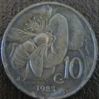 10 центисими 1923, Италия, снимка 1 - Нумизматика и бонистика - 34641596