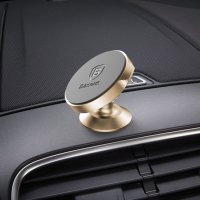 BASEUS 360° лепяща се магнитна стойка/ поставка за телефон в колата, снимка 2 - Аксесоари и консумативи - 28442695