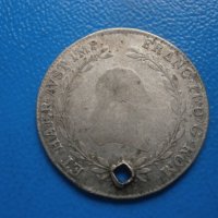 Сребърна монета 20 кройцера 1804 , снимка 1 - Нумизматика и бонистика - 42946241