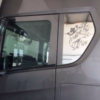 Комплект декорация за странично задно стъкло на Скания Scania S R NextGen 2017+, снимка 1 - Аксесоари и консумативи - 35613791