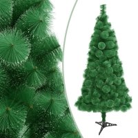 Коледна елха със заскрежени връхчета, снимка 1 - Декорация за дома - 42946302