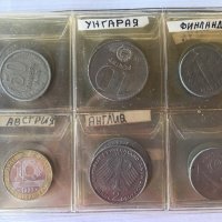 Колекция стари чуждестранни монети., снимка 9 - Нумизматика и бонистика - 26394381