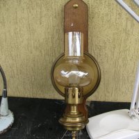 месингова  лампа за стена, снимка 1 - Колекции - 28715736