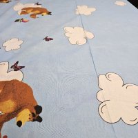 Детски спални комплекти от Ранфорс 100% памук - Маша и мечока , снимка 4 - Спално бельо и завивки - 40531933