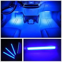 Интериорно LED RGB осветление за автомобил с дистанционно Car Atmosphere Light, снимка 4 - Аксесоари и консумативи - 33274322