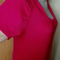 Червена рокля от трико🌹👗S,M,M/L🌹👗2042, снимка 4 - Рокли - 33194584