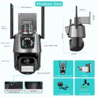 Камера за сигурност STELS SL79, IP Wi-Fi, Ethernet, Датчик за движение, снимка 17 - IP камери - 44044382