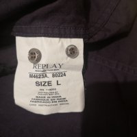 ''Replay''оригинална мъжка риза Л размер, снимка 4 - Ризи - 32842040