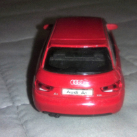 Метална количка Bburago Audi A1 - 1:43, снимка 3 - Колекции - 38449560