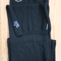 Дамски зимен шал Armani Jeans черен, снимка 4 - Други - 43255895
