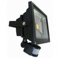 Външен LED прожектор с датчик за движение PirLED 50W, снимка 2 - Външни лампи - 36856379