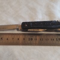 Многофункционален руски сгъваем джобен нож Ворсма Дубок  произведен 1980 г. в СССР , снимка 11 - Ножове - 43597710