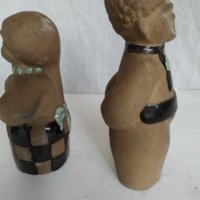 две керамични статуетки-авторски, снимка 3 - Антикварни и старинни предмети - 34974453