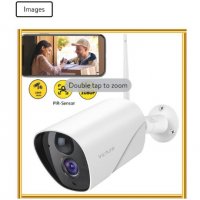 Victure PC750 1080P Външна охранителна камера,Нощно виждане, снимка 7 - Камери - 39926356