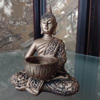 Статуетка Буда от Тайланд 20 см , снимка 2 - Статуетки - 38940242