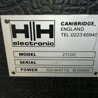 HH ELECTRONICS-профи колони-внос ENGLAND 2104211730, снимка 3 - Тонколони - 32634198
