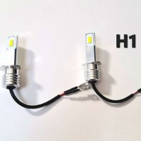 Комплект иновативни LED крушки за фарове H1, снимка 5 - Аксесоари и консумативи - 38756096