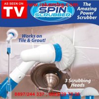 Четка за почистване на баня SPIN SCRUBBER , снимка 1 - Други - 26932938