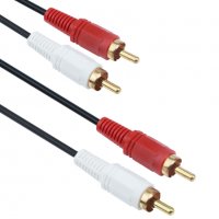 Кабел DeTech 2 чинча / RCA - 2 чинча / RCA 5м. High Quality -18027 - Разпродажба Mix, снимка 1 - Аудиосистеми - 29063287