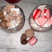 Ароматни свещи-шоколад и ягода, снимка 2 - Други - 44059080