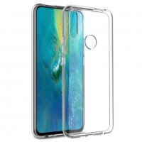 Калъф силикон 100% за Huawei P Smart Z 2019 Прозрачен / Черен