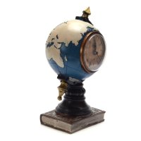 Сувенир часовник във формата на глобус, снимка 2 - Арт сувенири - 40276875