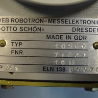 тензо-датчик VEB Robotron Messelektronik ”Otto Schon” 10200Tension Force Sensor 10kN, снимка 7 - Резервни части за машини - 43046027