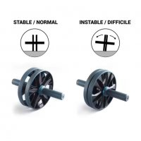 Колело ab wheel за тренировки в домашни условия, снимка 2 - Фитнес уреди - 39682567