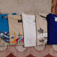 Тениски, потници, бельо, къси гащи - 3-5 год., снимка 1 - Детски тениски и потници - 37714736