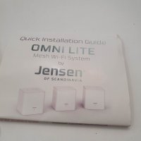 Jensen Omni Lite Mesh Wi-Fi система, снимка 6 - Рутери - 39521487