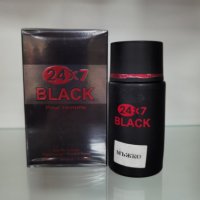 24x7 Black Pour Homme Eau de Toilette Парфюм-100ml., снимка 1 - Мъжки парфюми - 43367201