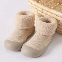 Детски есенни обувки с чорап тип пантофи, снимка 6 - Детски пантофи - 43450969