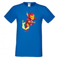 Мъжка тениска Marvel Iron Man Игра,Изненада,Подарък,Геймър,, снимка 8 - Тениски - 36790701