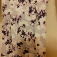 Разкпшна лилава рокля/туника на цветя, снимка 5 - Рокли - 33522643