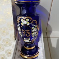 Синя ваза , снимка 1 - Колекции - 32665250