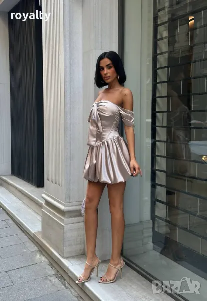 Рокля сатен, снимка 1