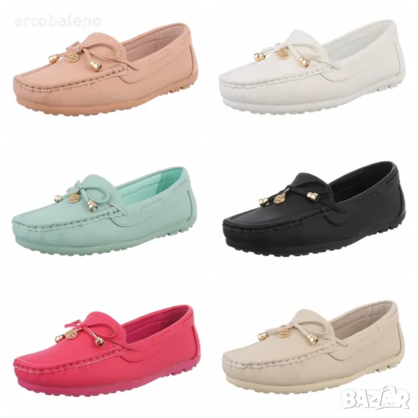 Дамски мокасини, 6цвята , снимка 1
