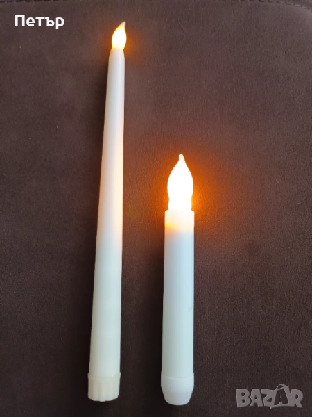 LED свещи, LED коледни свещи 2 модела, украса, снимка 1