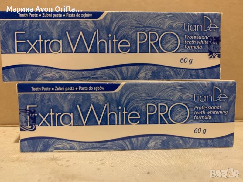 ПАСТА ЗА ЗЪБИ „EXTRA WHITE PRO”, 60гр TianDe , снимка 1