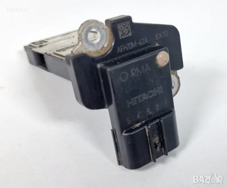 Дебитомер Хонда ФРВ ФР-В ЦРВ ЦР–В Сивик 2.2 Honda FRV FR-V CRV CR-V Civic 2.2 AFH70M-62A, снимка 1