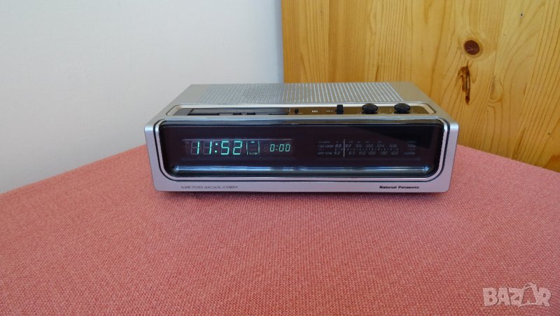 vintage national panasonic rc-220bs clock radio, снимка 1