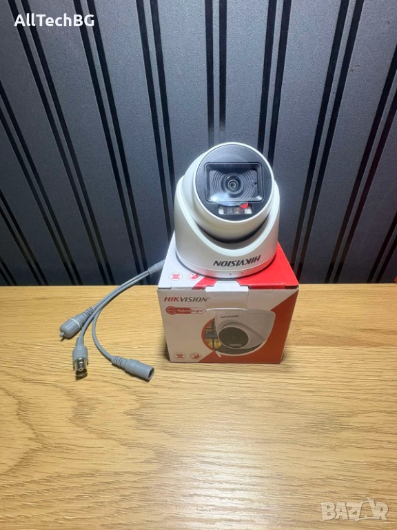 Камера 4в1 2MP Hikvision DS-2CE76D0T-LPFS аудио, снимка 1