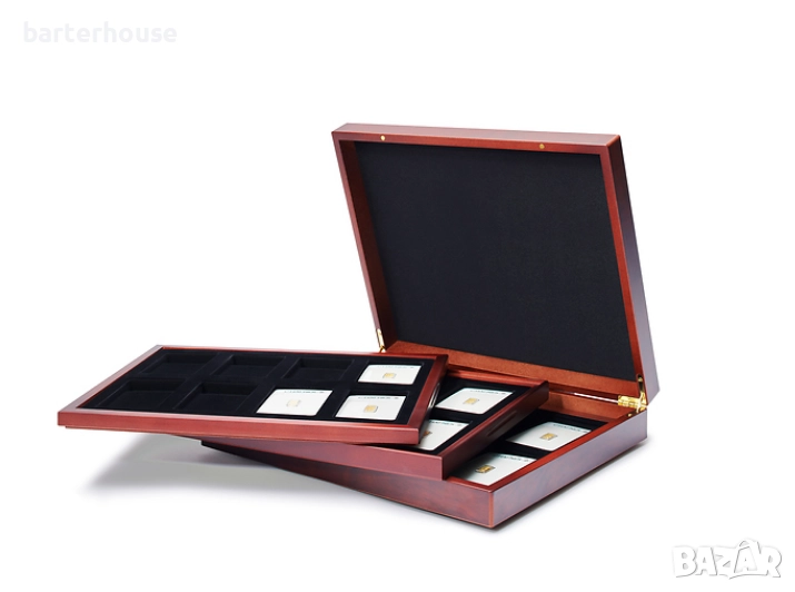 Презентационна кутия Volterra Trio Gold за 24 златни кюлчета, снимка 1