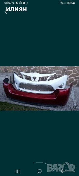  Предна броня за Toyota Verso 2013 2014 2015 2016 521190F120, снимка 1