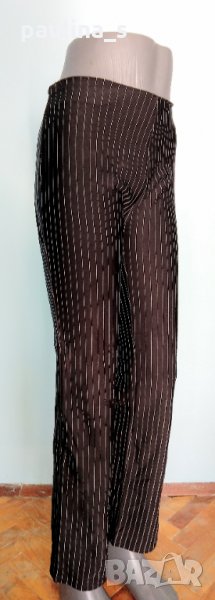 Зимен еластичен панталон / черен / унисайз, снимка 1