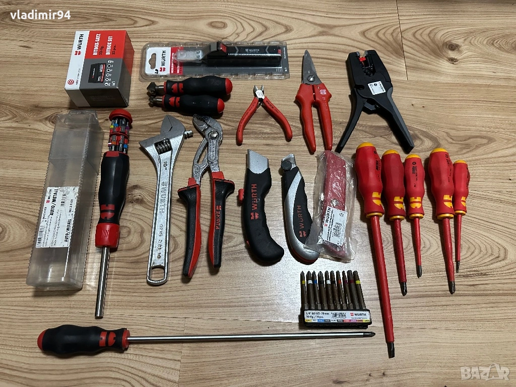 Wurth Zebra инструменти, снимка 1