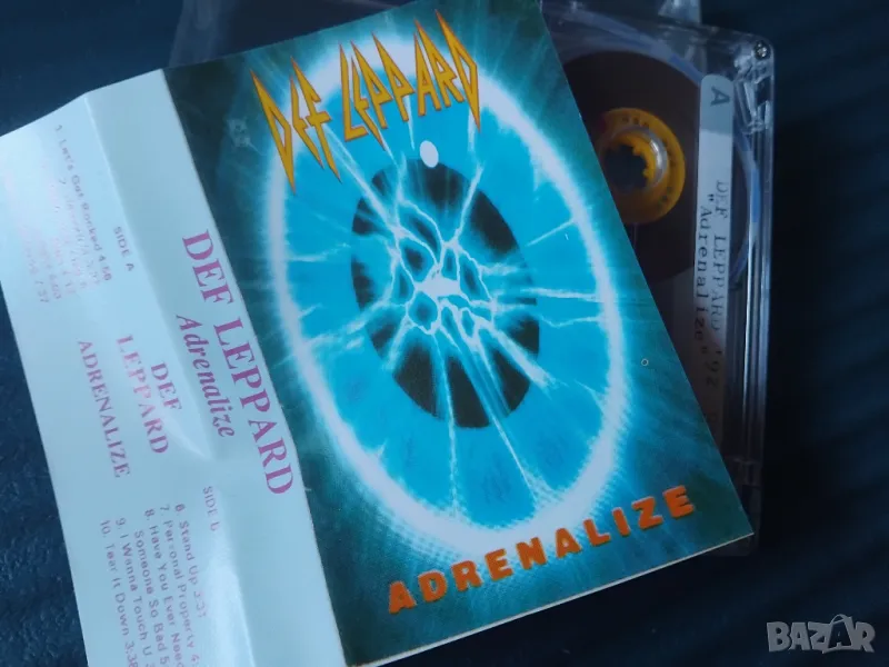 Def Leppard – Adrenalize - аудио касета, снимка 1