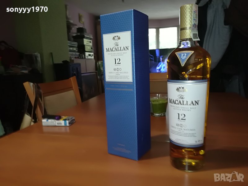 MACALLAN-ПРАЗНО ШИШЕ И КУТИЯ ЗА ДЕКОР/КОЛЕКЦИЯ 3107220820, снимка 1