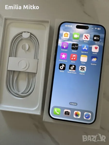 IPHONE 16 PRO MAX (ОТКЛЮЧЕН) 512 GB С TIKTOK, CAPCUT И TIKTOK STUDIO!, снимка 1